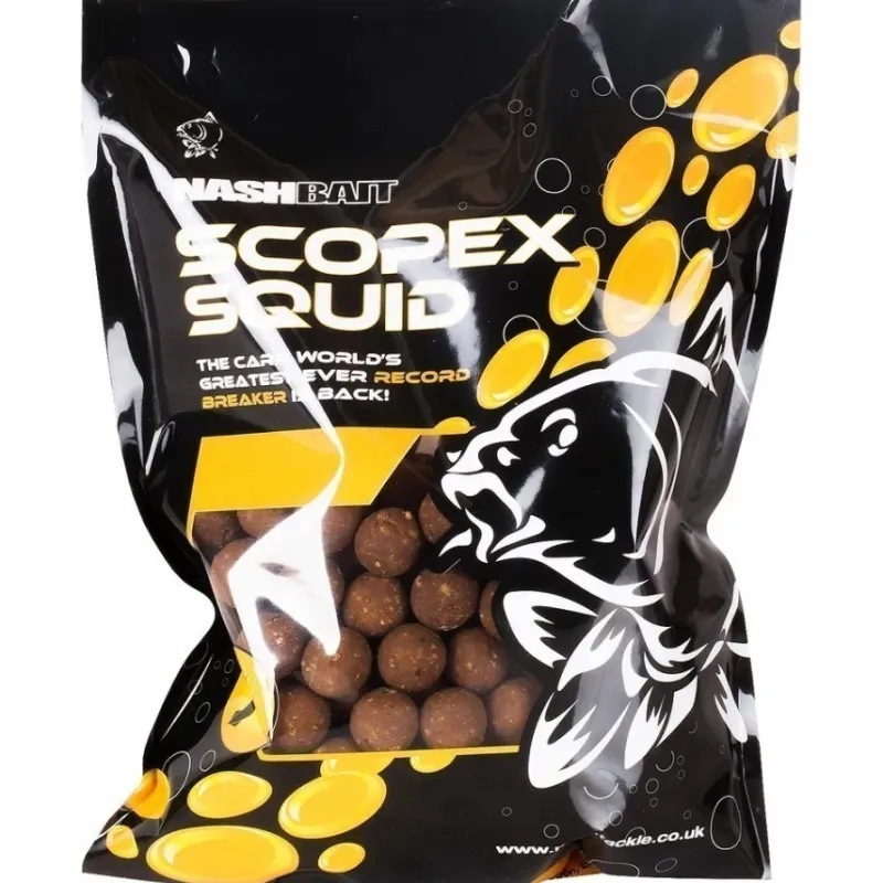 Specialist Nash Bait & Additives * Scopex Squid Stabilised Boilies