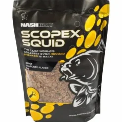 Carp Nash Bait & Additives * Scopex Squid Stabilised Flake 1kg