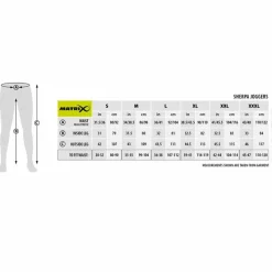 Coarse & Match Matrix Clothing * Sherpa Fishing Joggers
