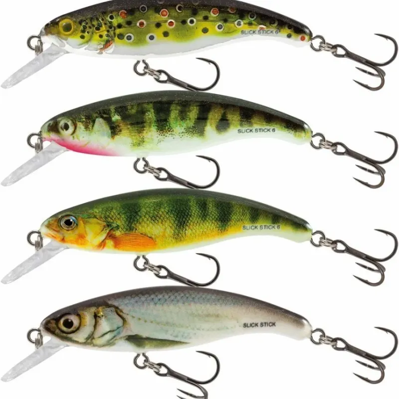 Pike / Predator Salmo Lures * Slick Stick 6cm Floating Lure