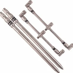 Carp Solar Tackle Rod Support * Solar P1 3 Rod Adjustable Buzz Bar & Bankstick Kit