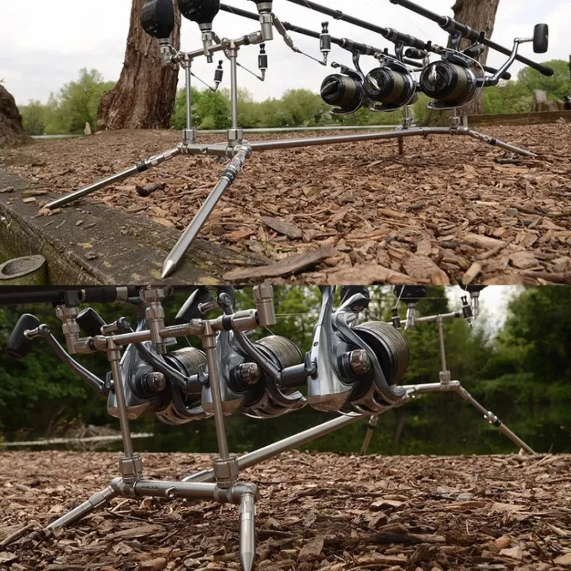 Carp Solar Tackle Rod Pods * Solar P1 Stainless Worldwide Pod