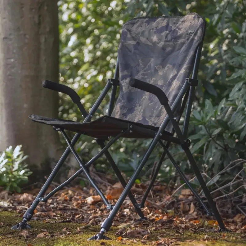 Carp Solar Tackle Chairs * Solar Undercover Camo Foldable Easy Fishing Chair High