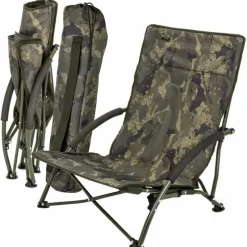Carp Solar Tackle Chairs * Solar Undercover Camo Foldable Easy Fishing Chair Low