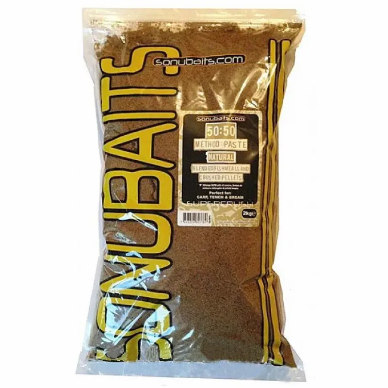 Specialist Sonu Baits Bait & Additives * SonuBaits 50:50 Method and Paste Natural