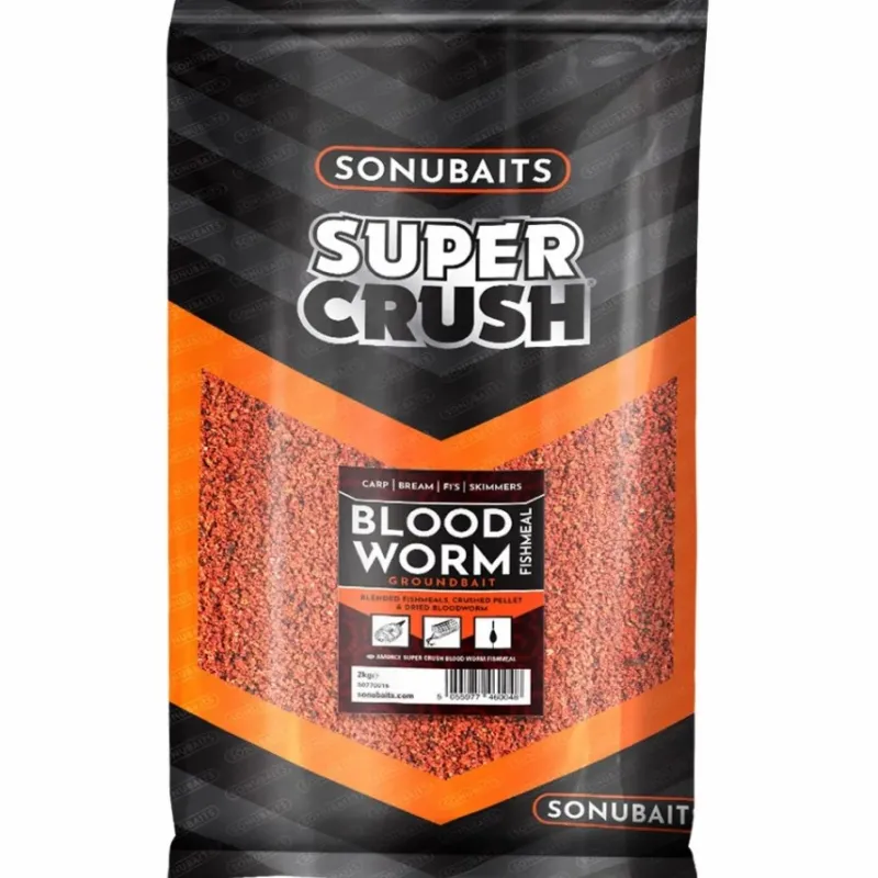Specialist Sonu Baits Bait & Additives * Sonubaits Supercrush Bloodworm & Fishmeal 2kg