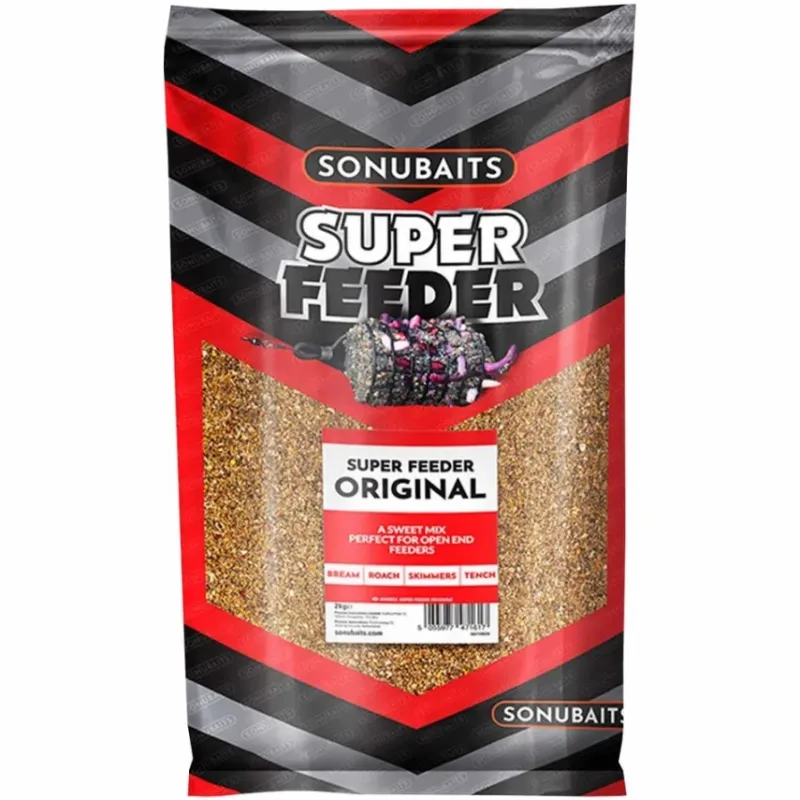 Coarse & Match Sonu Baits Bait & Additives * Sonubaits Super Feeder Original Groundbait 2kg