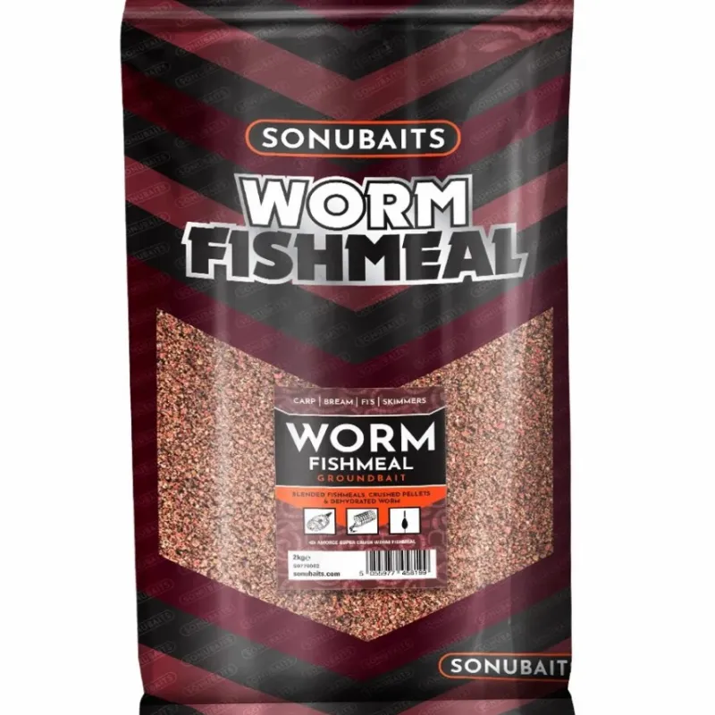 Carp Sonu Baits Bait & Additives * Sonubaits Worm Fishmeal 2kg