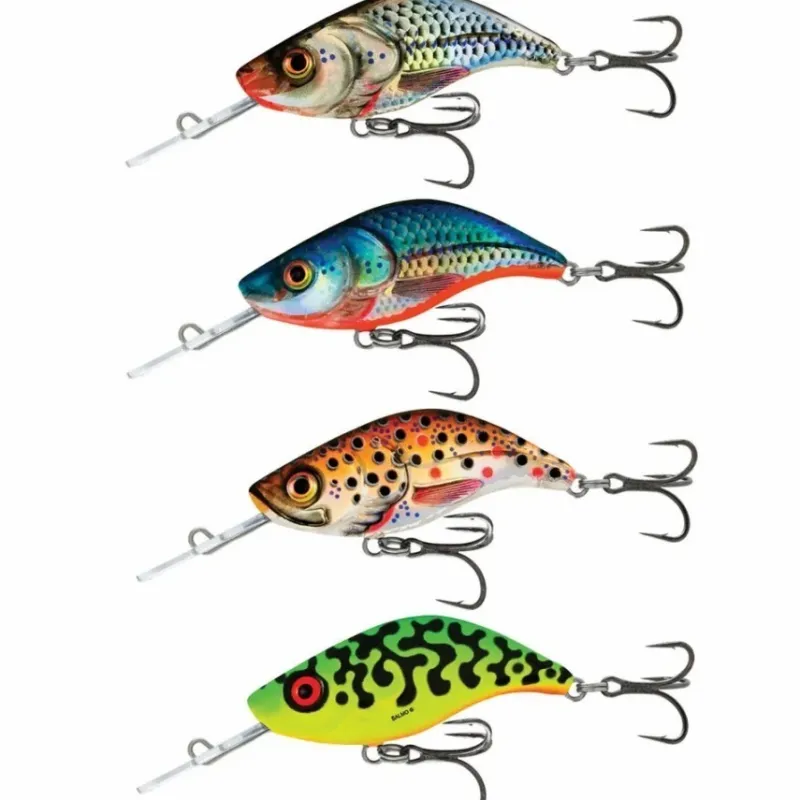 Pike / Predator Salmo Lures * Sparky Shad 4cm Sinking Lure