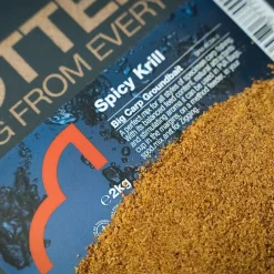 Coarse & Match Spotted Fin Bait & Additives * Spicy Krill Big Carp Fishing Groundbait 2kg