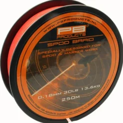 Carp PB Products Line * Spod Fluoro Orange Fishing Braid 250m