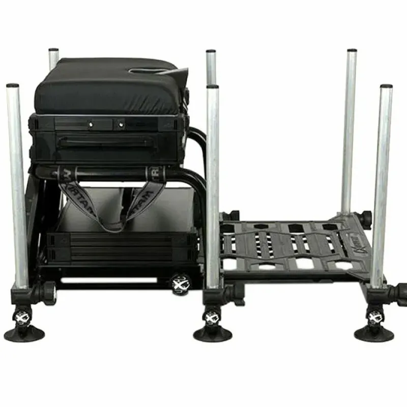 Coarse & Match Matrix Seat Boxes * S25 Superbox Black Fishing Seat Box