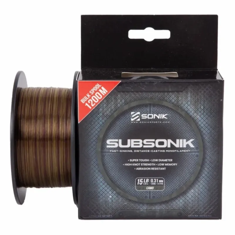 Carp Sonik Line * Sub Camo Mainline 1200m