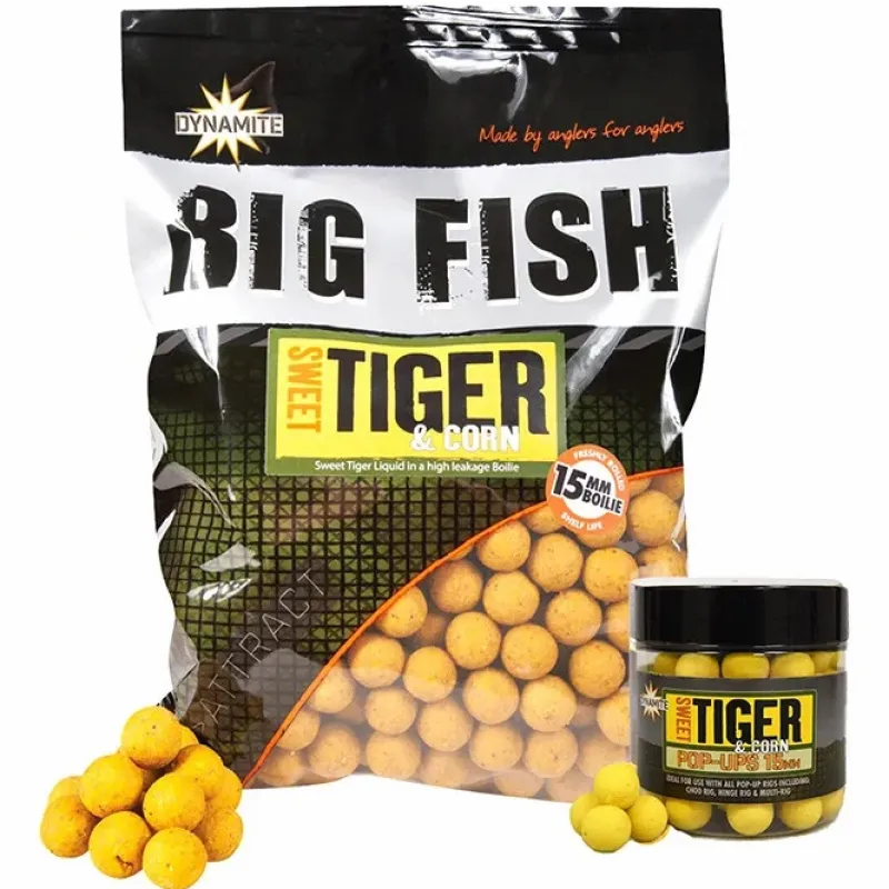 Carp Dynamite Baits Bait & Additives * Sweet Tiger Corn Fishing Boilies