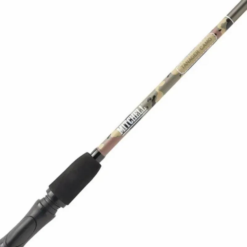 Pike / Predator Mitchell Rod & Reel Combo * Tanager Camo Spin Combo