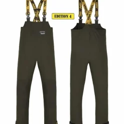Fly Vass Clothing * Team 175 Unlined Fishing Bib & Brace Khaki Edition 4