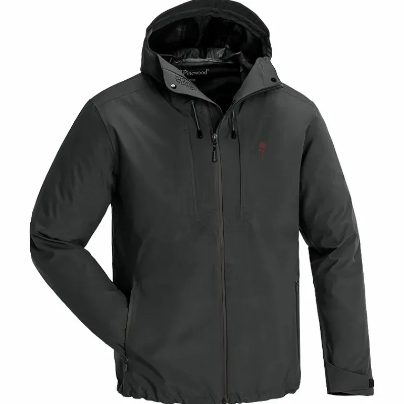 Coarse & Match Pinewood Clothing * Telluz Fishing Jacket Dark Anthracite