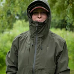 Carp Pinewood Clothing * Telluz Fishing Jacket Moss Green