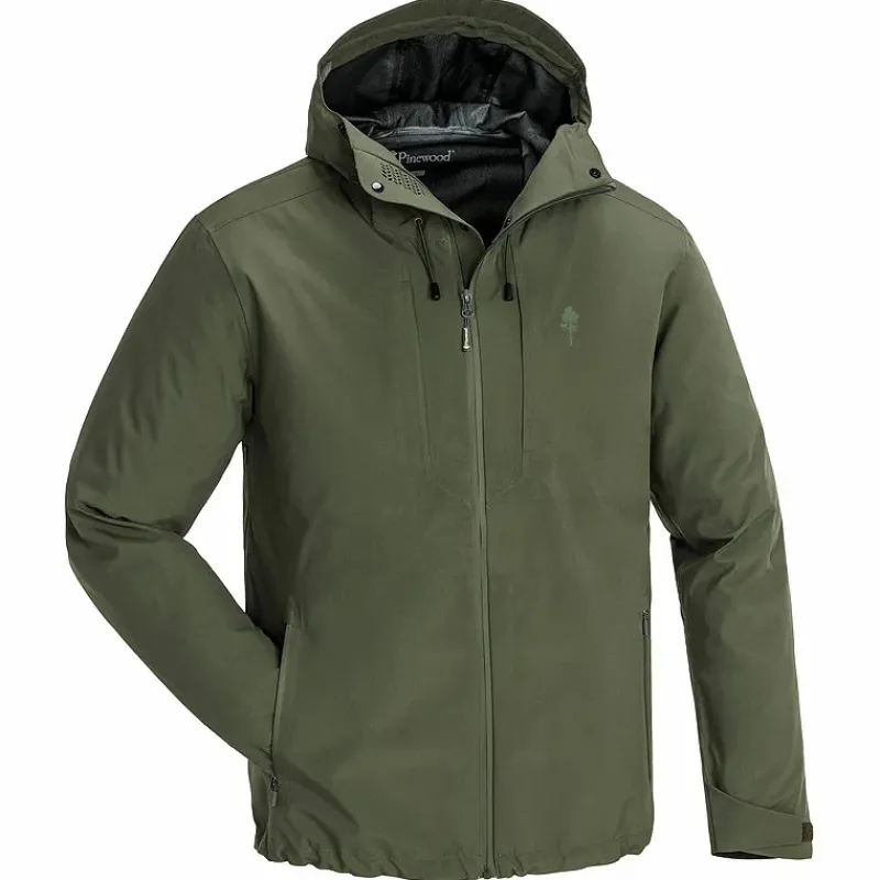 Pike / Predator Pinewood Clothing * Telluz Fishing Jacket Moss Green