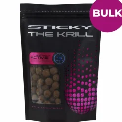 Carp Sticky Baits Bait & Additives * The Krill Active Frozen Boilies - BULK