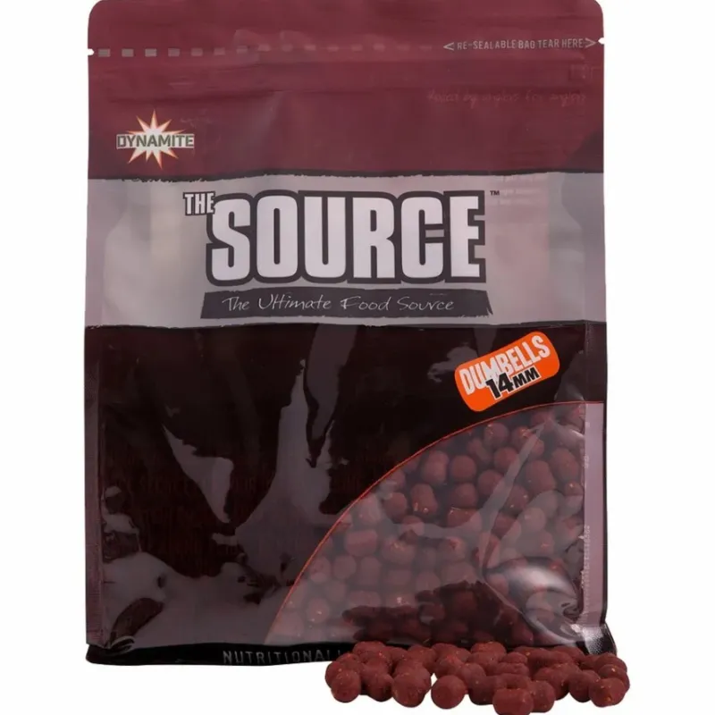 Specialist Dynamite Baits Bait & Additives * The Source 1kg 14mm Shelf Life Dumbells
