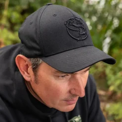 Sea Tackling Minds Clothing * Ultra Black Fishing Cap