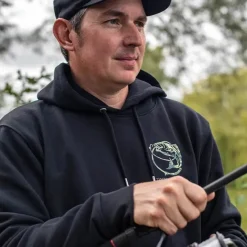 Pike / Predator Tackling Minds Clothing * Ultra Premium Black DPM Camo Fishing Hoodie