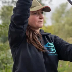 Fly Tackling Minds Clothing * Ultra Premium Black Fishing Hoodie
