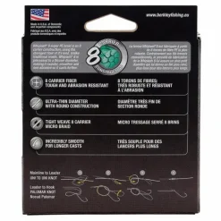 Pike / Predator Berkley Line * Whiplash 8 Yellow Fishing Braid 300m