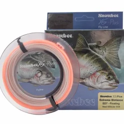 Fly Snowbee Fly Lines * XS Plus Extreme Distance Floating Line Ivory Orange